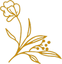 Right floral decoration